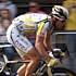 Kim Kirchen w�hrend der achten Etappe der Tour of Britain 2009